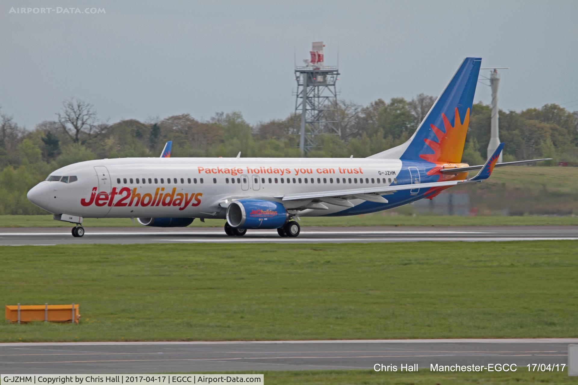 G-JZHM, 2016 Boeing 737-8MG C/N 63570, Jet2