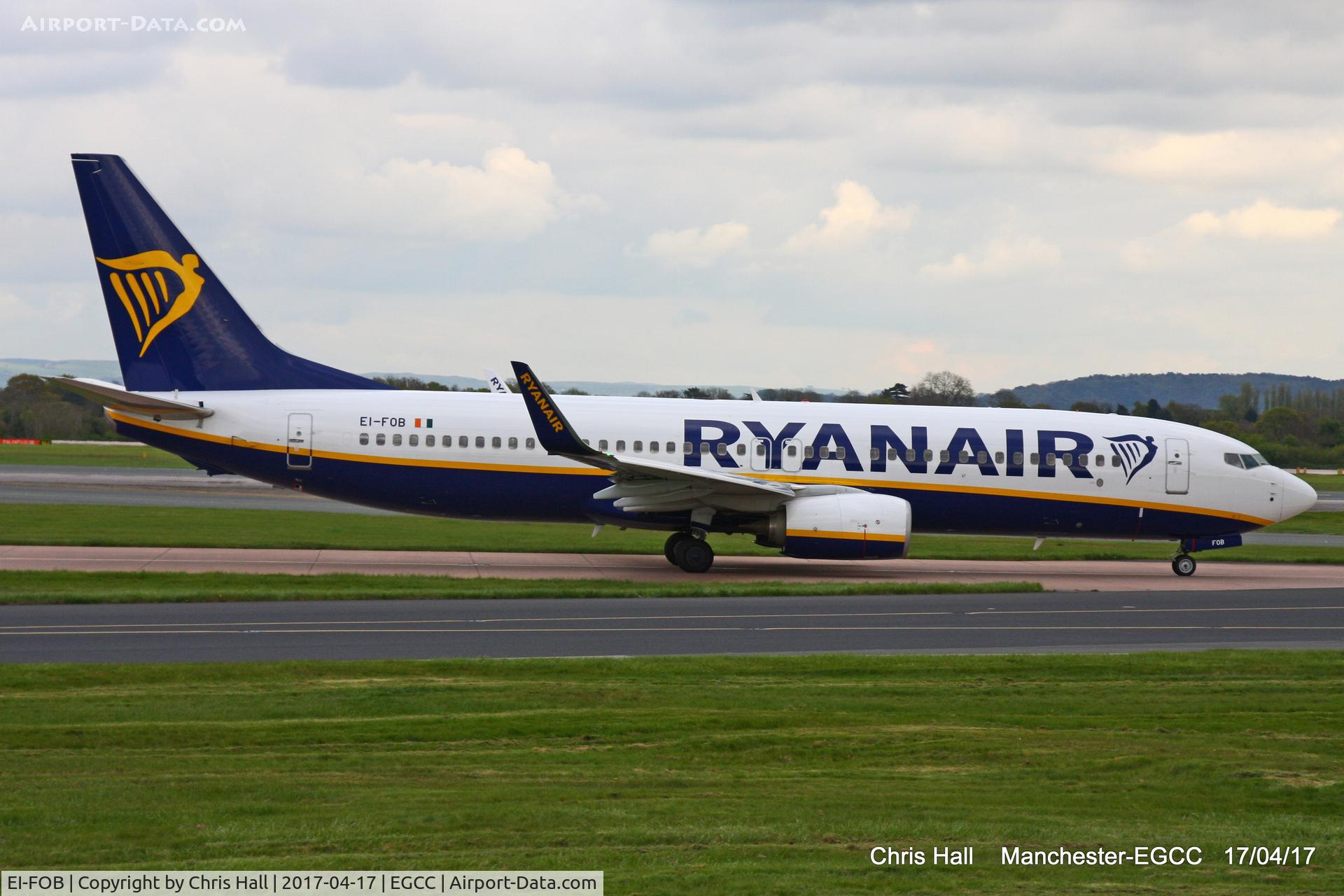 EI-FOB, 2015 Boeing 737-8AS C/N 44710, Ryanair