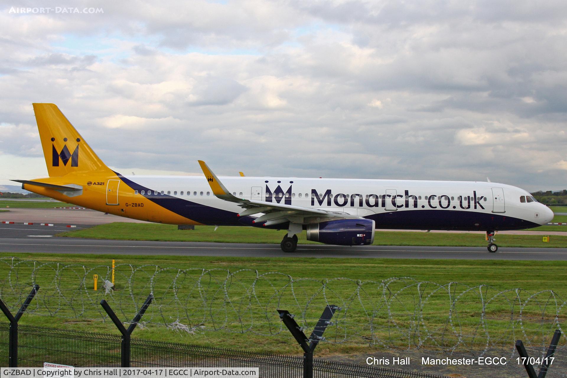 G-ZBAD, 2013 Airbus A321-231 C/N 5582, Monarch