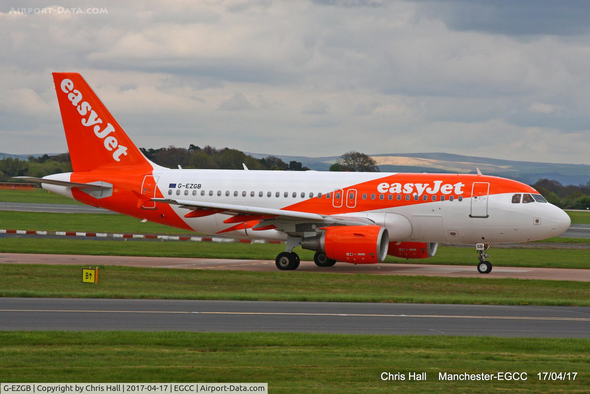 G-EZGB, 2010 Airbus A319-111 C/N 4437, easyJet