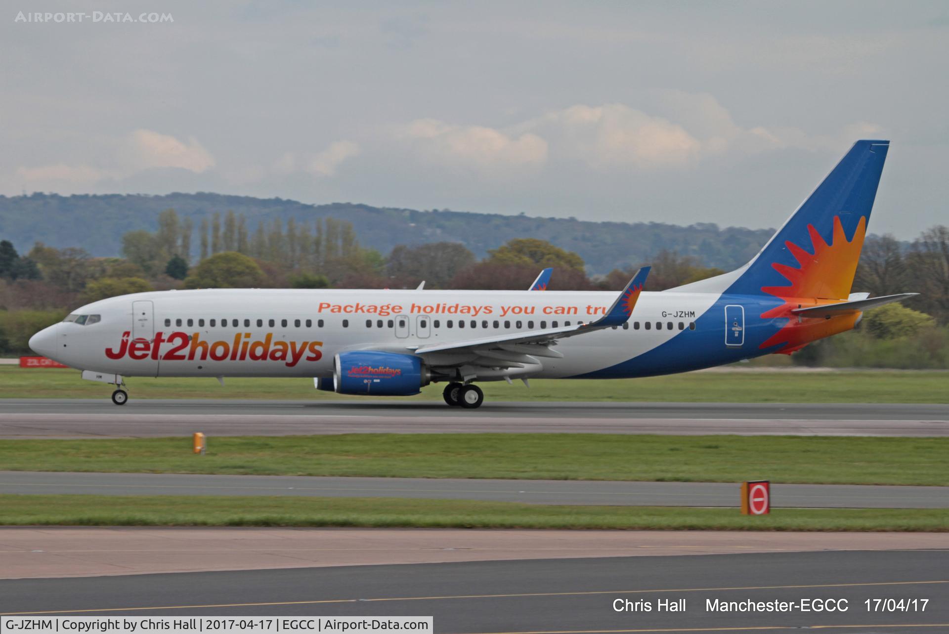 G-JZHM, 2016 Boeing 737-8MG C/N 63570, Jet2