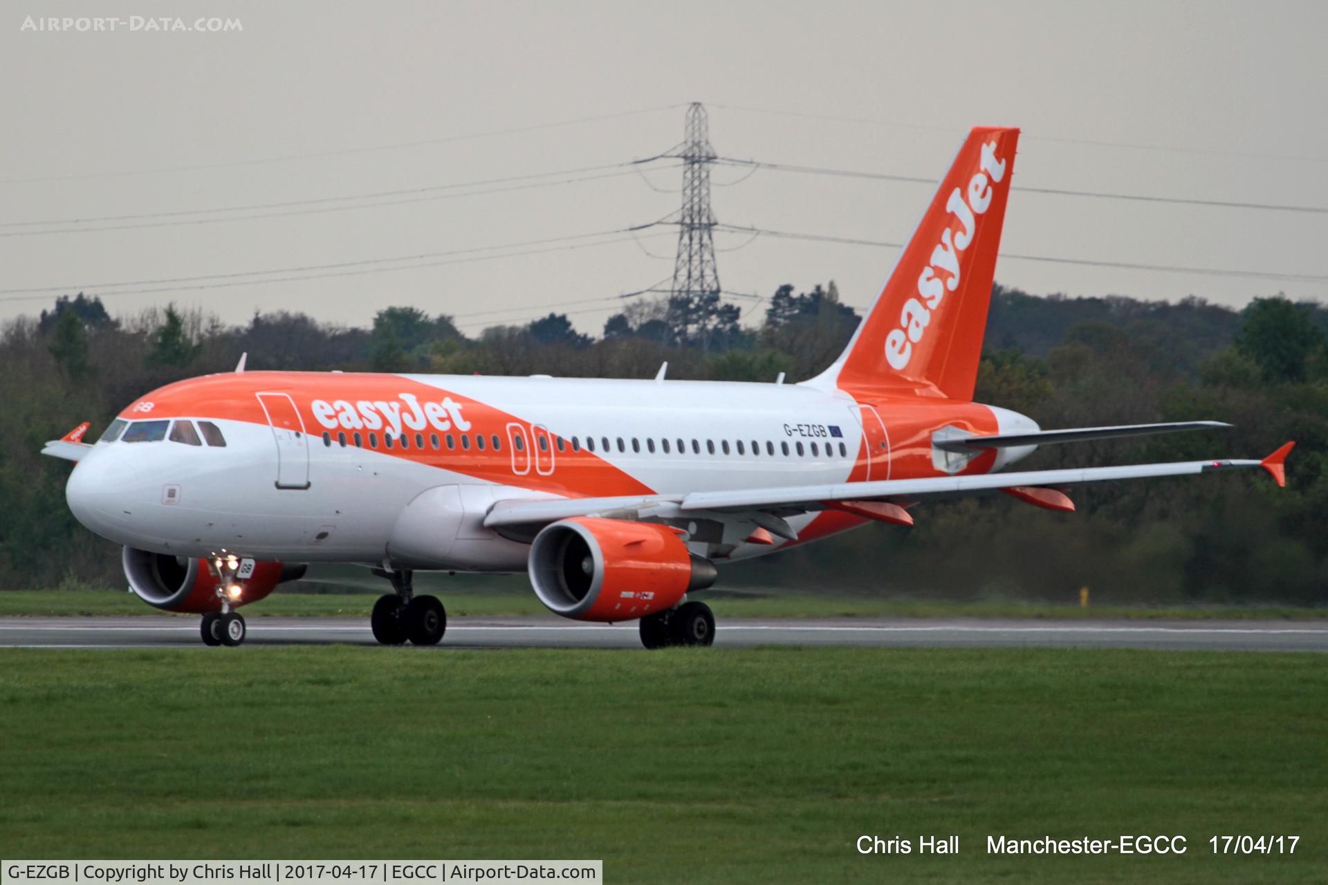 G-EZGB, 2010 Airbus A319-111 C/N 4437, easyJet