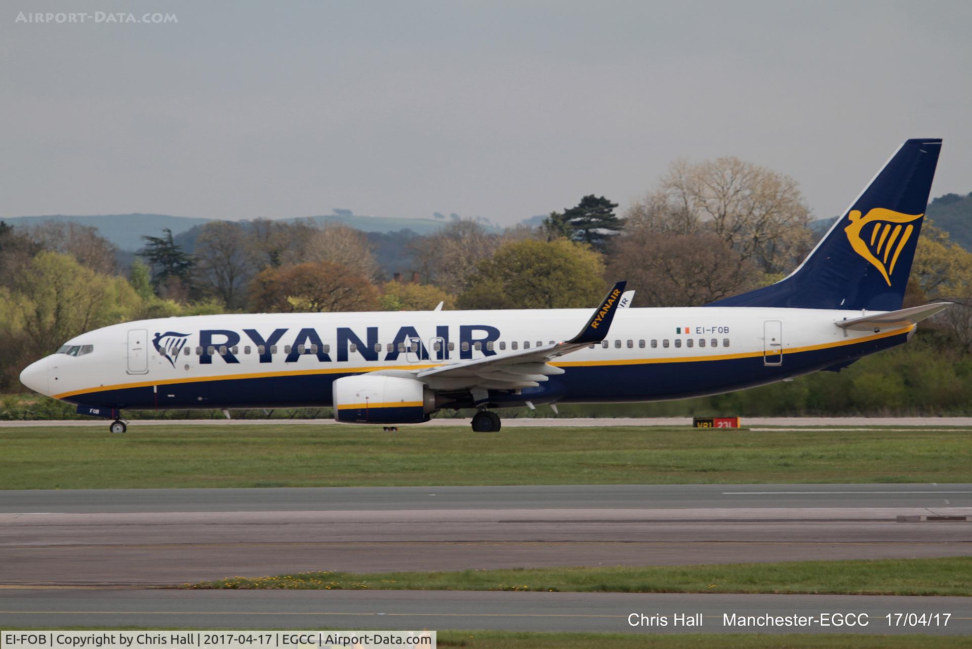 EI-FOB, 2015 Boeing 737-8AS C/N 44710, Ryanair