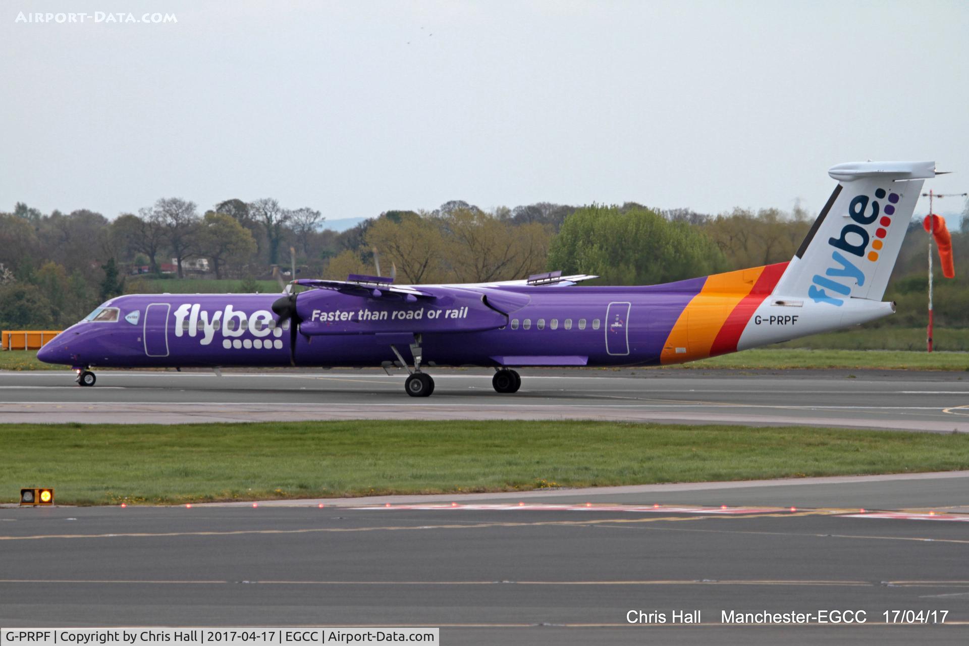 G-PRPF, 2008 Bombardier DHC-8-402 Dash 8 C/N 4195, flybe