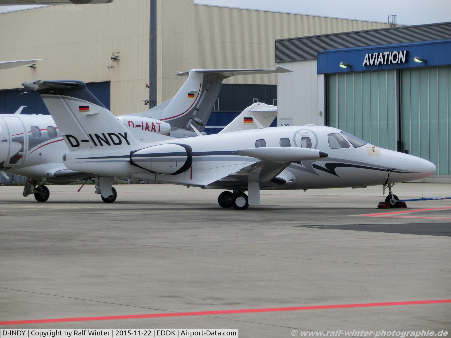 D-INDY, 2008 Eclipse Aviation Corp EA500 C/N 000246, Eclipse Avaiation Eclipse EA-500 - Private - 000246 - D-INDY - 22.11.2015 - CGN