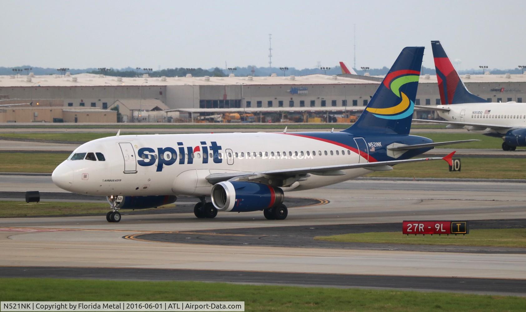 N521NK, 2006 Airbus A319-132 C/N 2797, Spirit