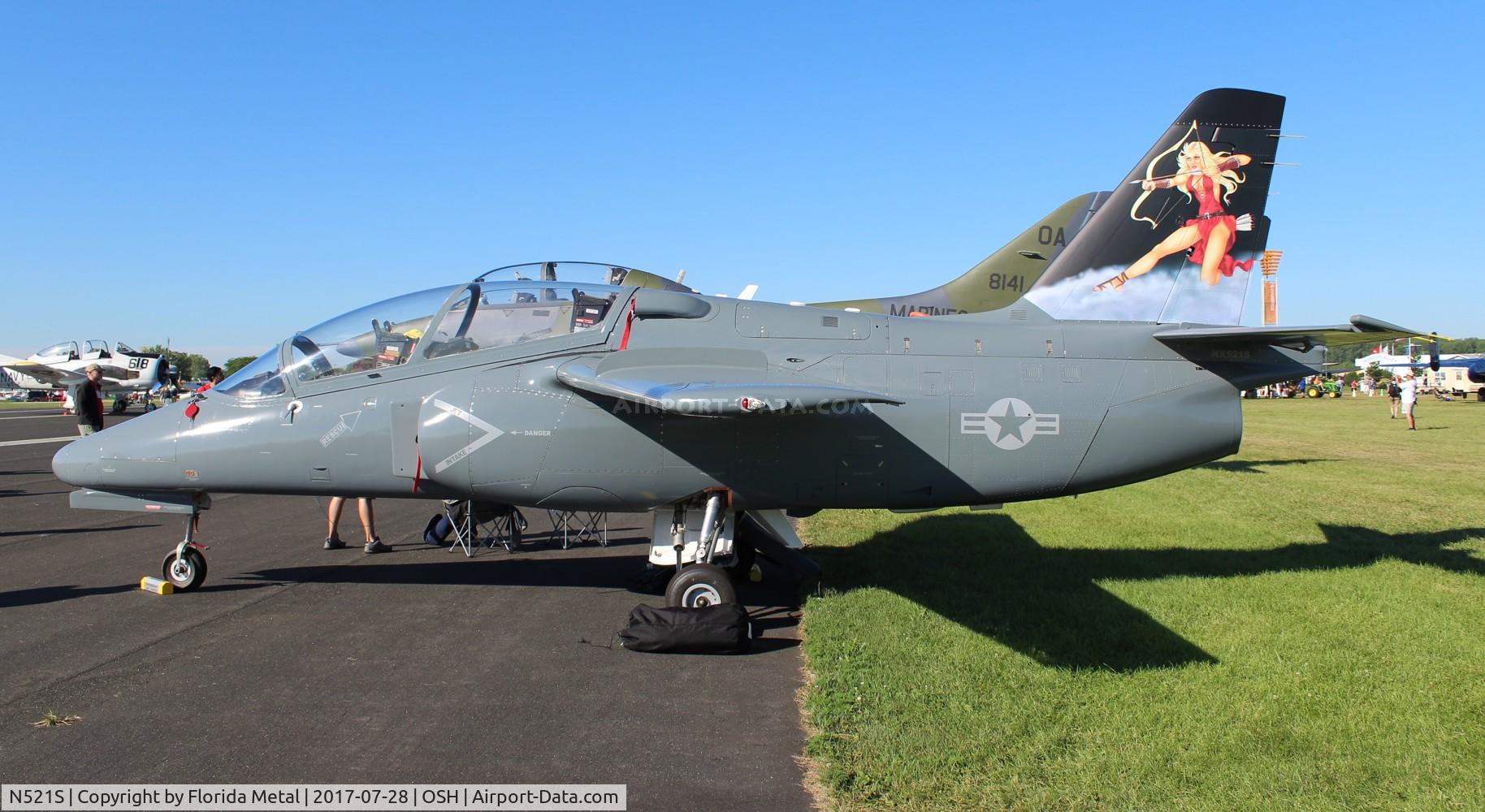 N521S, SIAI-Marchetti S-211 C/N 032/02-021, S-211