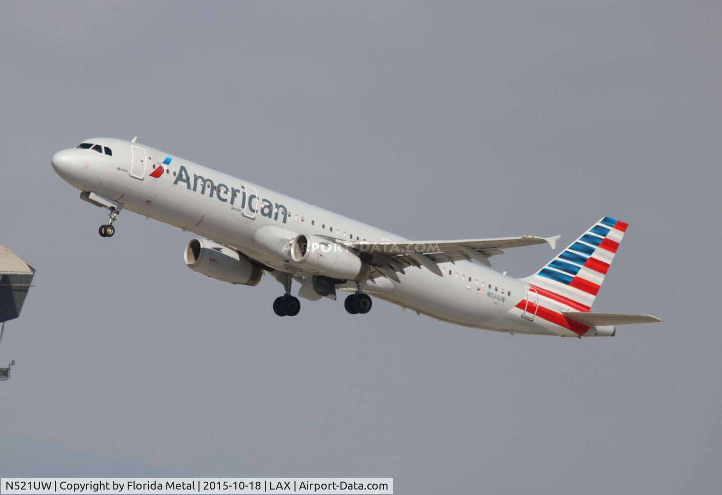 N521UW, 2009 Airbus A321-231 C/N 3944, American