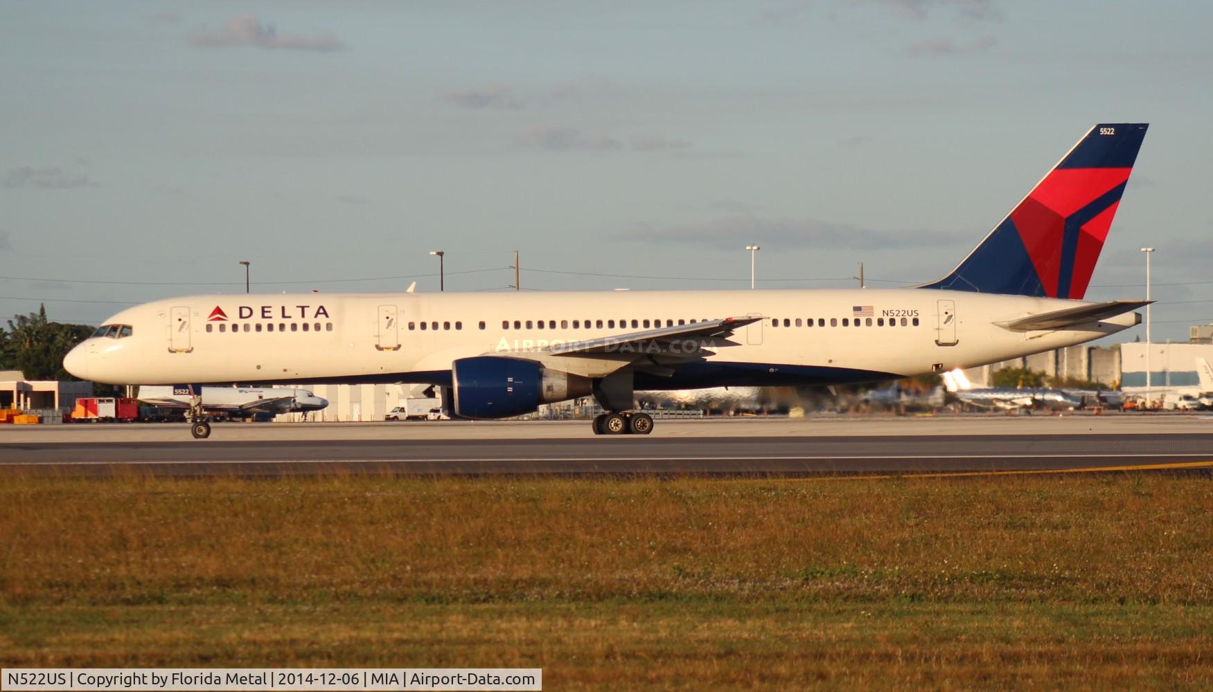 N522US, 1987 Boeing 757-251 C/N 23616, Delta