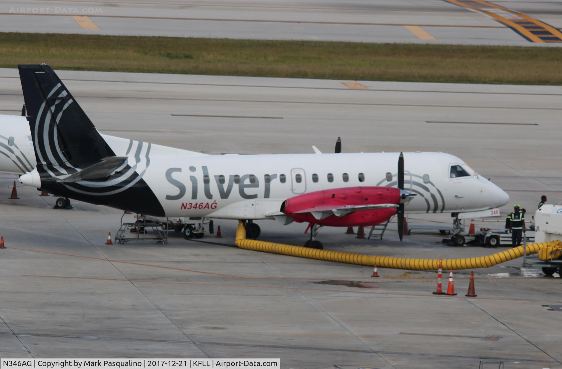 N346AG, 1998 Saab 340B C/N 340B-446, SAAB 340B