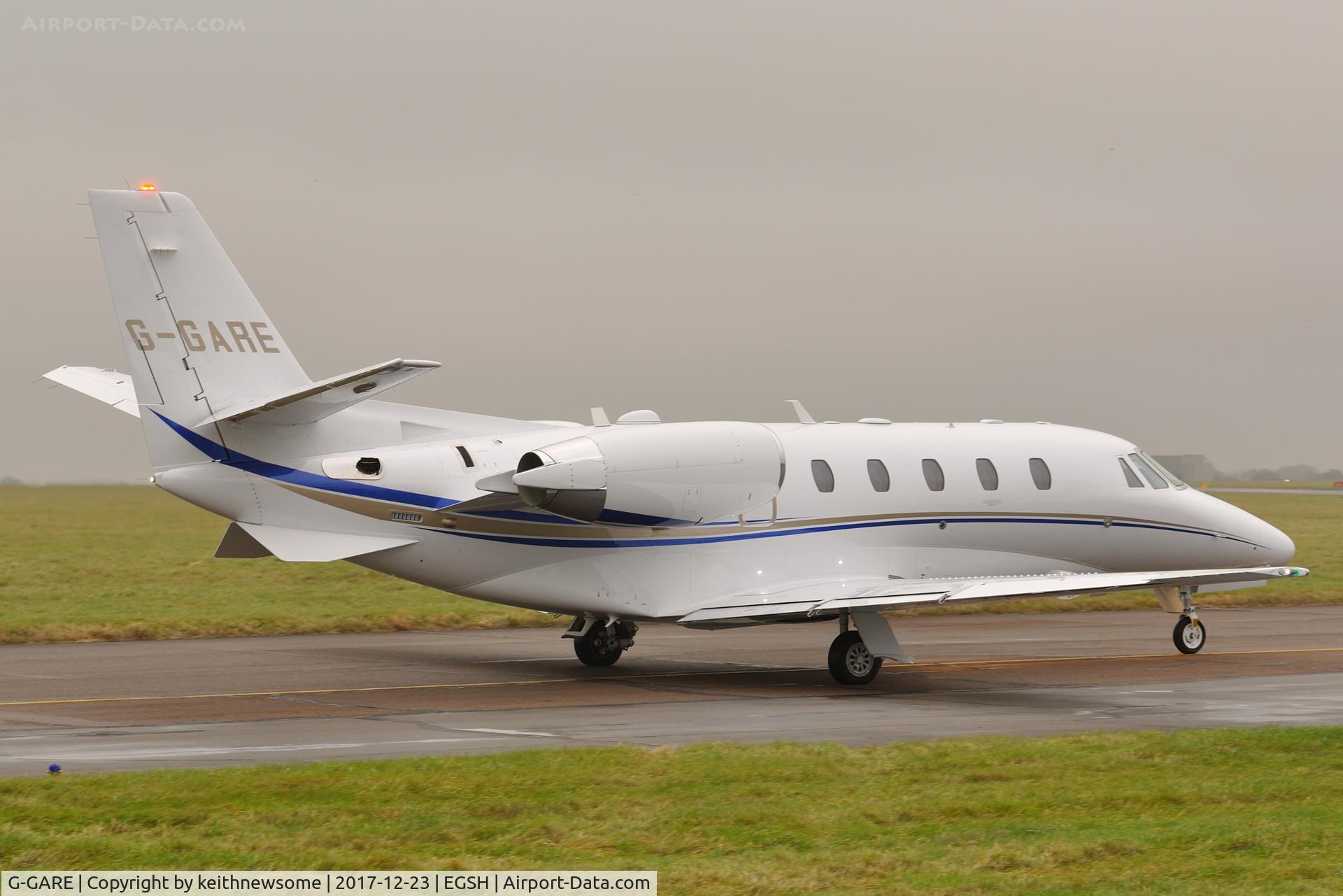 G-GARE, 2017 Cessna 560XL Citation Excel XLS+ C/N 560-6232, Very nice visitor, long expected.