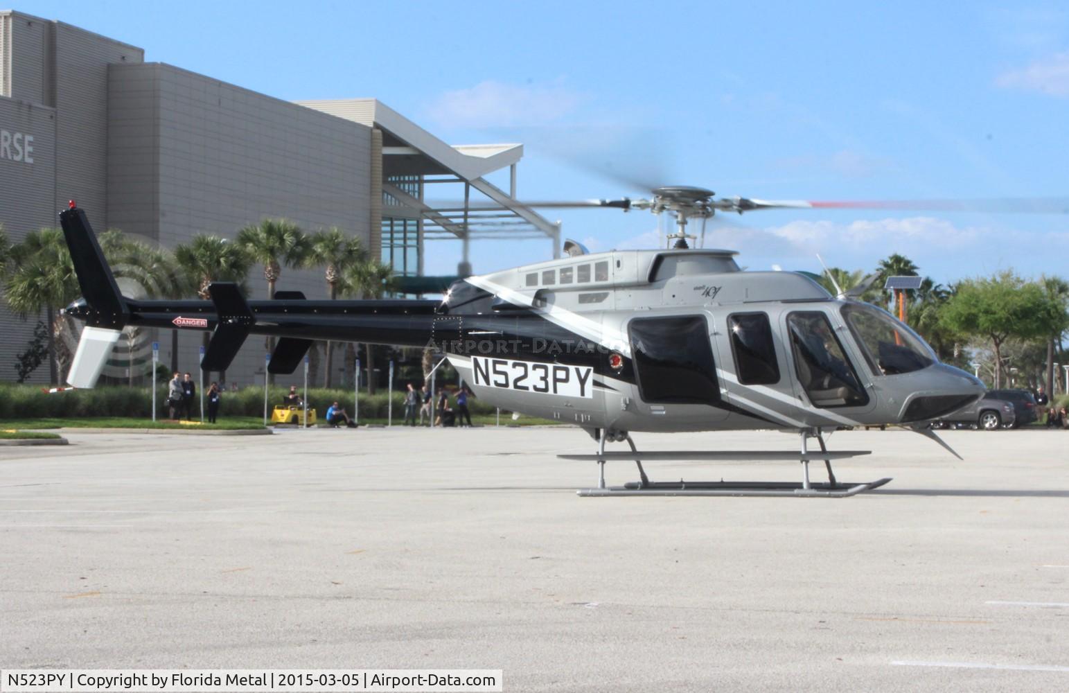 N523PY, 2014 Bell 407 C/N 54155, Bell 407 Heliexpo Orlando