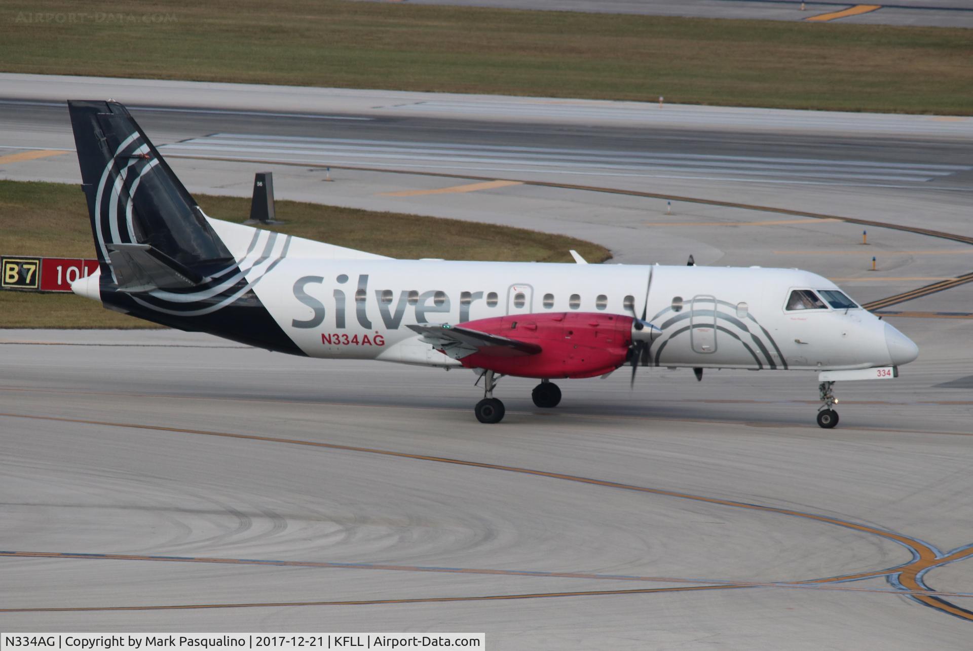 N334AG, 1998 Saab 340B C/N 340B-434, SAAB 340B