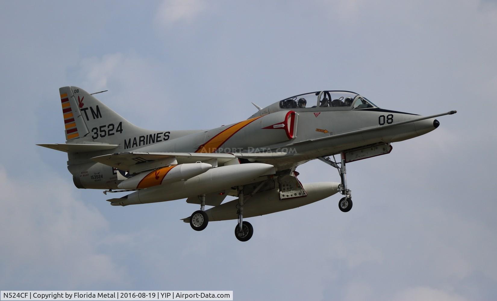 N524CF, 1967 Douglas TA-4F Skyhawk C/N 13590, TA-4F