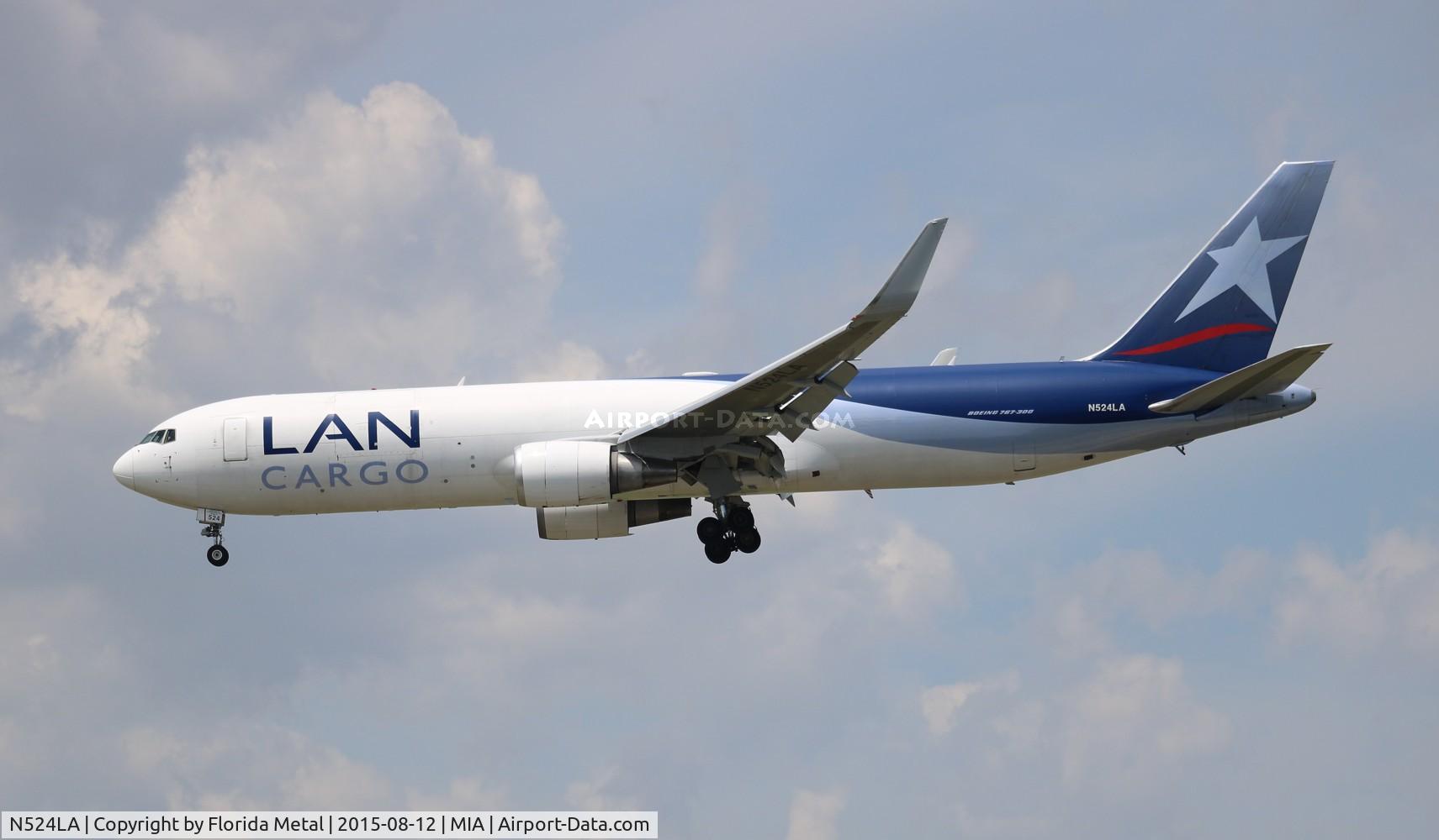 N524LA, 2007 Boeing 767-346F C/N 35816, LAN Cargo