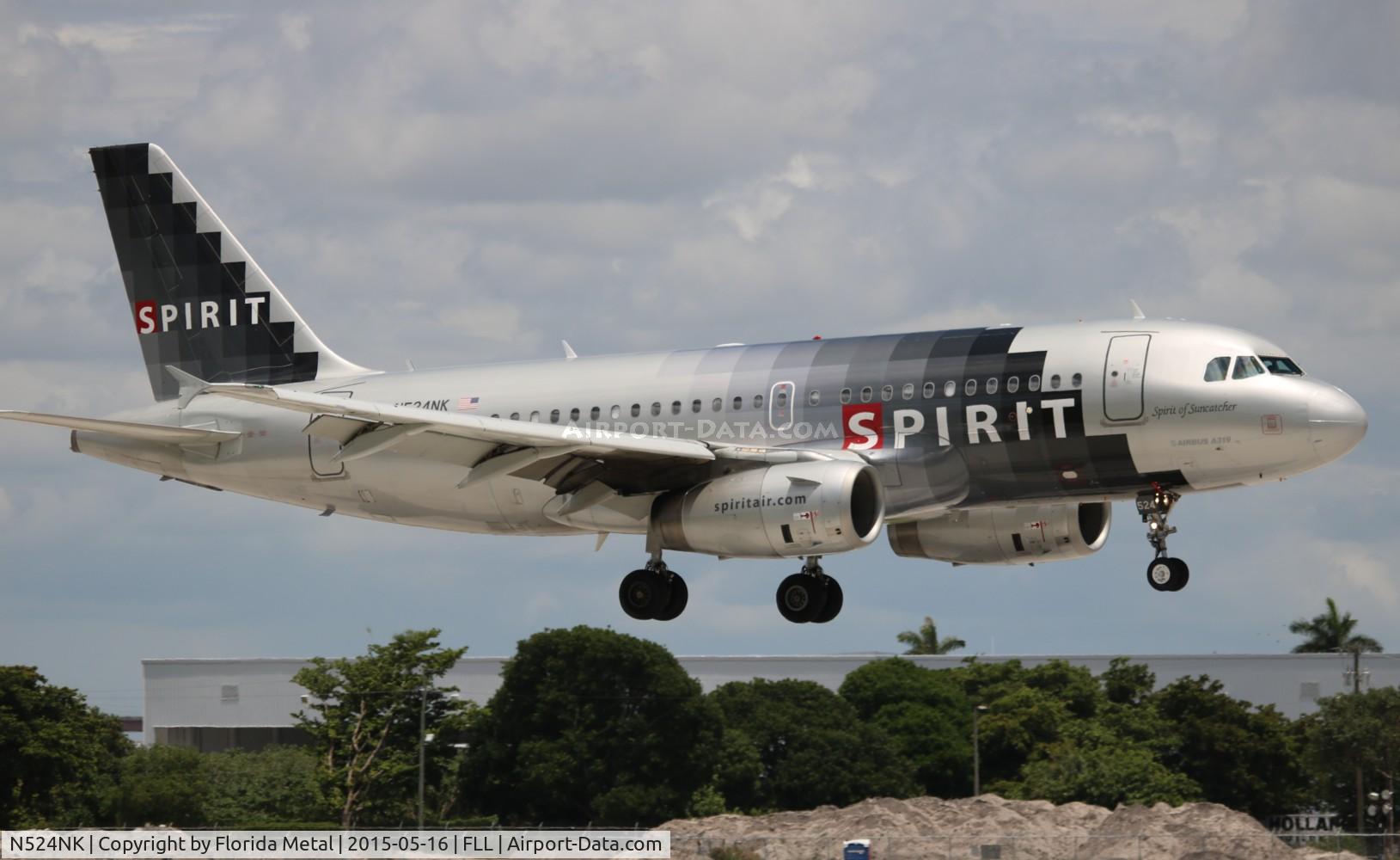 N524NK, 2006 Airbus A319-132 C/N 2929, Spirit