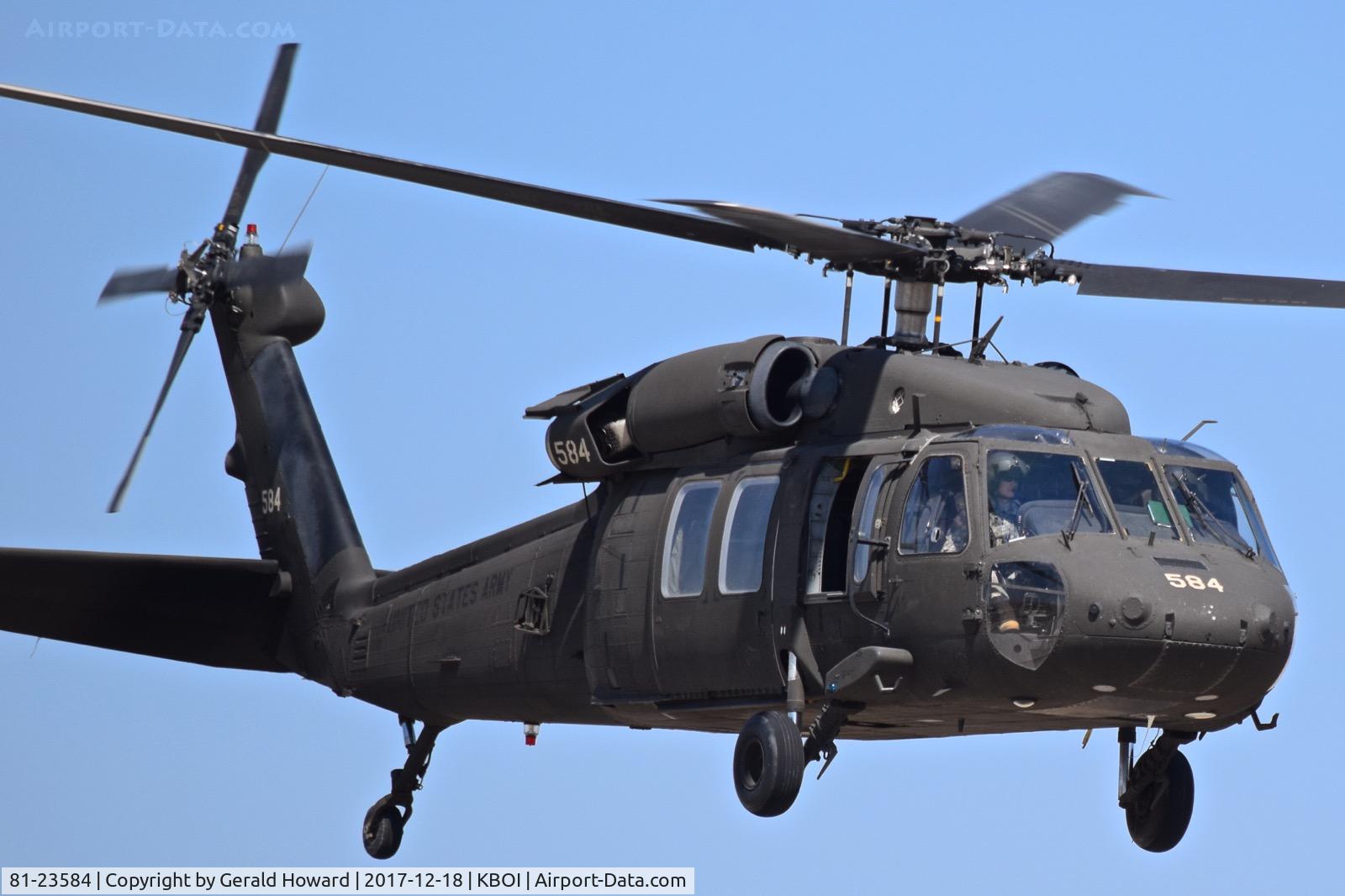 81-23584, 1981 Sikorsky UH-60A Black Hawk C/N 70-305, 1-183rd AVN BN, Idaho Army National Guard