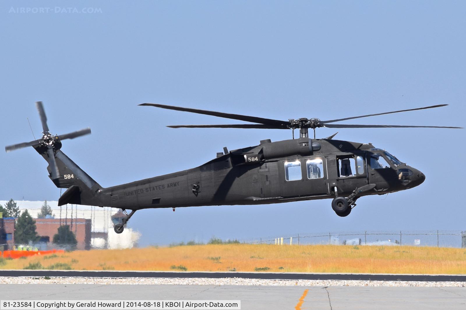 81-23584, 1981 Sikorsky UH-60A Black Hawk C/N 70-305, 1-183rd AVN BN, Idaho Army National Guard