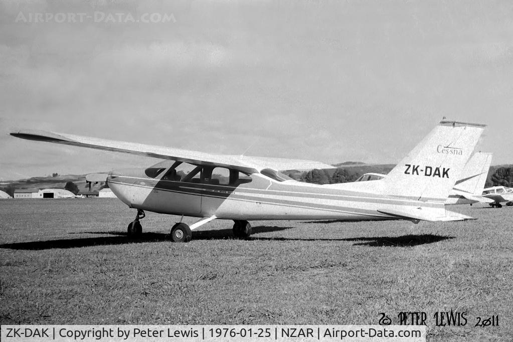 ZK-DAK, 1967 Cessna 177 Cardinal C/N 17700675, Aorangi AC, Taihape