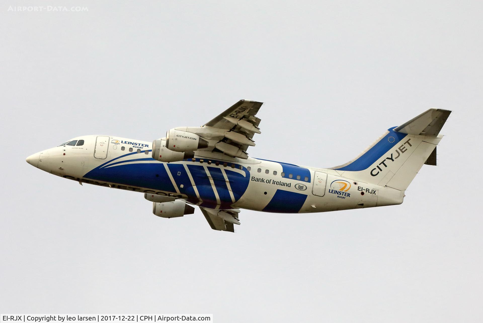 EI-RJX, 2000 BAe Systems Avro 146-RJ85A C/N E.2372, Copenhagen 22.12.2017