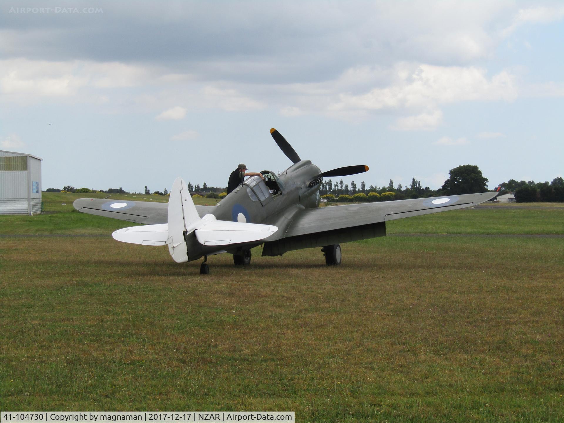 41-104730, 1943 Curtiss P-40N Warhawk C/N 28492, at home base