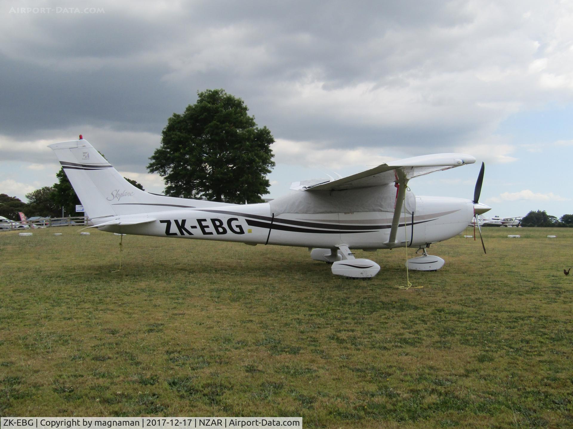 ZK-EBG, Cessna 182S Skylane C/N 18280617, at ardmore
