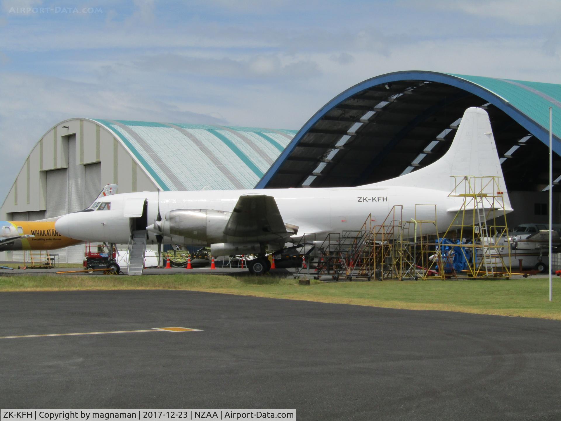ZK-KFH, Convair 580(F) C/N 42, not many left now