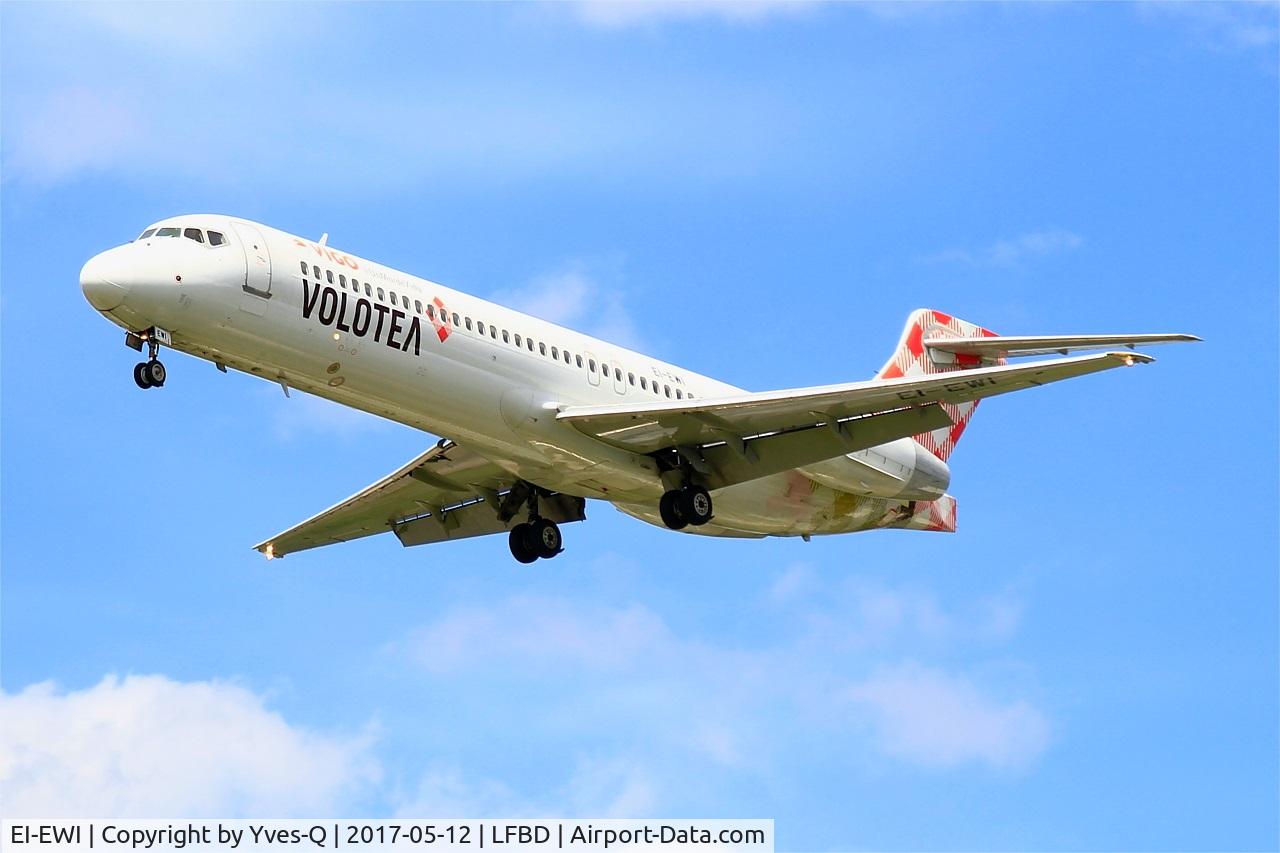 EI-EWI, 2003 Boeing 717-2BL C/N 55170, Boeing 717-2B, Short approach rwy 23, Bordeaux-Mérignac airport (LFBD-BOD)