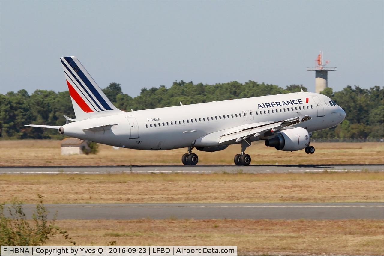 F-HBNA, 2010 Airbus A320-214 C/N 4335, Airbus A320-214, Landing rwy 05, Bordeaux Mérignac airport (LFBD-BOD)