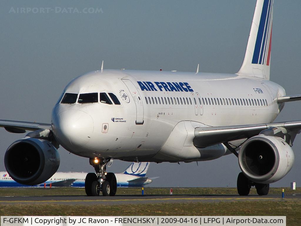 F-GFKM, 1990 Airbus A320-211 C/N 0102, AIR FRANCE (withdrawn from use)