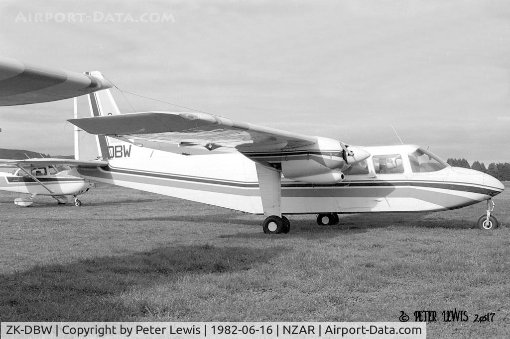 ZK-DBW, 1970 Britten-Norman BN-2A Islander C/N 168, The Mt Cook Group Ltd., Christchurch