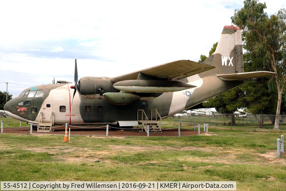 55-4512, 1955 Fairchild C-123K Provider C/N 20173, wx