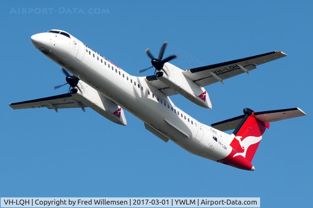 VH-LQH, 2013 De Havilland Canada DHC-8-402 Dash 8 C/N 4431, QantasLink