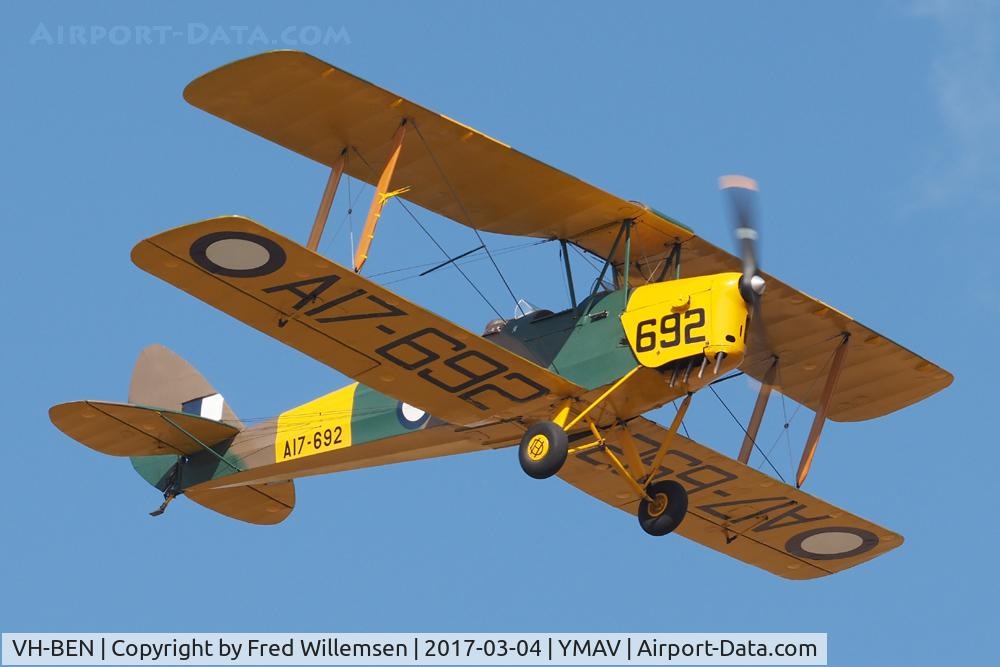 VH-BEN, 1945 De Havilland Australia DH-82A Tiger Moth C/N DHA1067, 
