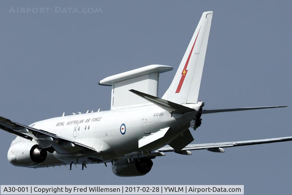A30-001, 2002 Boeing E-7A Wedgetail C/N 33474, RAAF