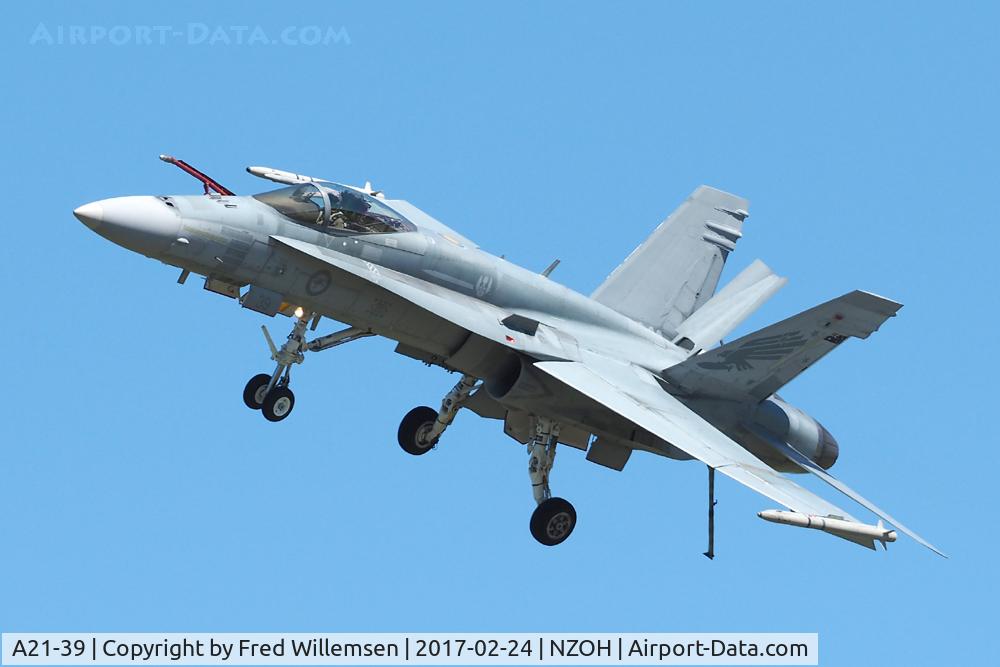 A21-39, McDonnell Douglas F/A-18A Hornet C/N 657/AF39, RAAF 3SQ