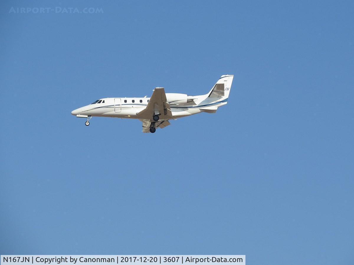 N167JN, 2012 Cessna 560 Citation XLS+ C/N 560-6100, Landing