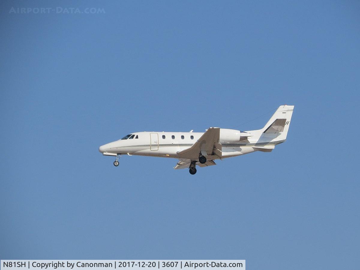 N81SH, 2000 Cessna 560XL Citation Excel C/N 560-5101, Landing