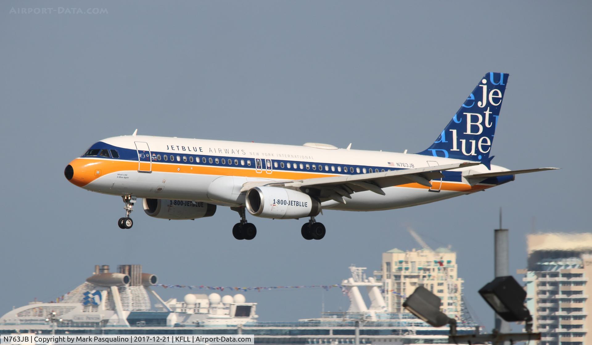 N763JB, 2008 Airbus A320-232 C/N 3707, Airbus A320