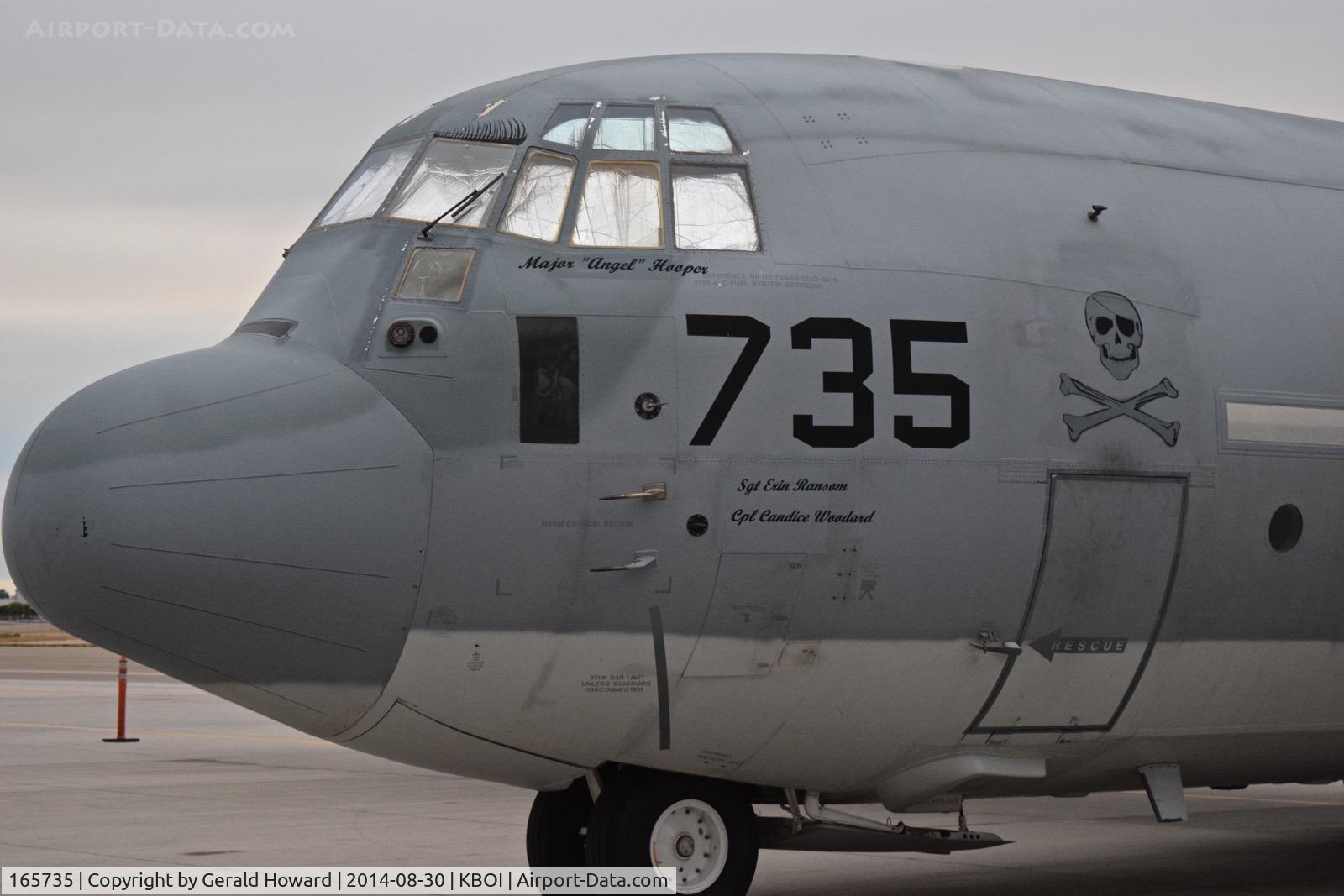 165735, 1998 Lockheed Martin KC-130J Harvest Hawk Hercules C/N 382-5488, VMGR 352, NAS Miramar, CA
