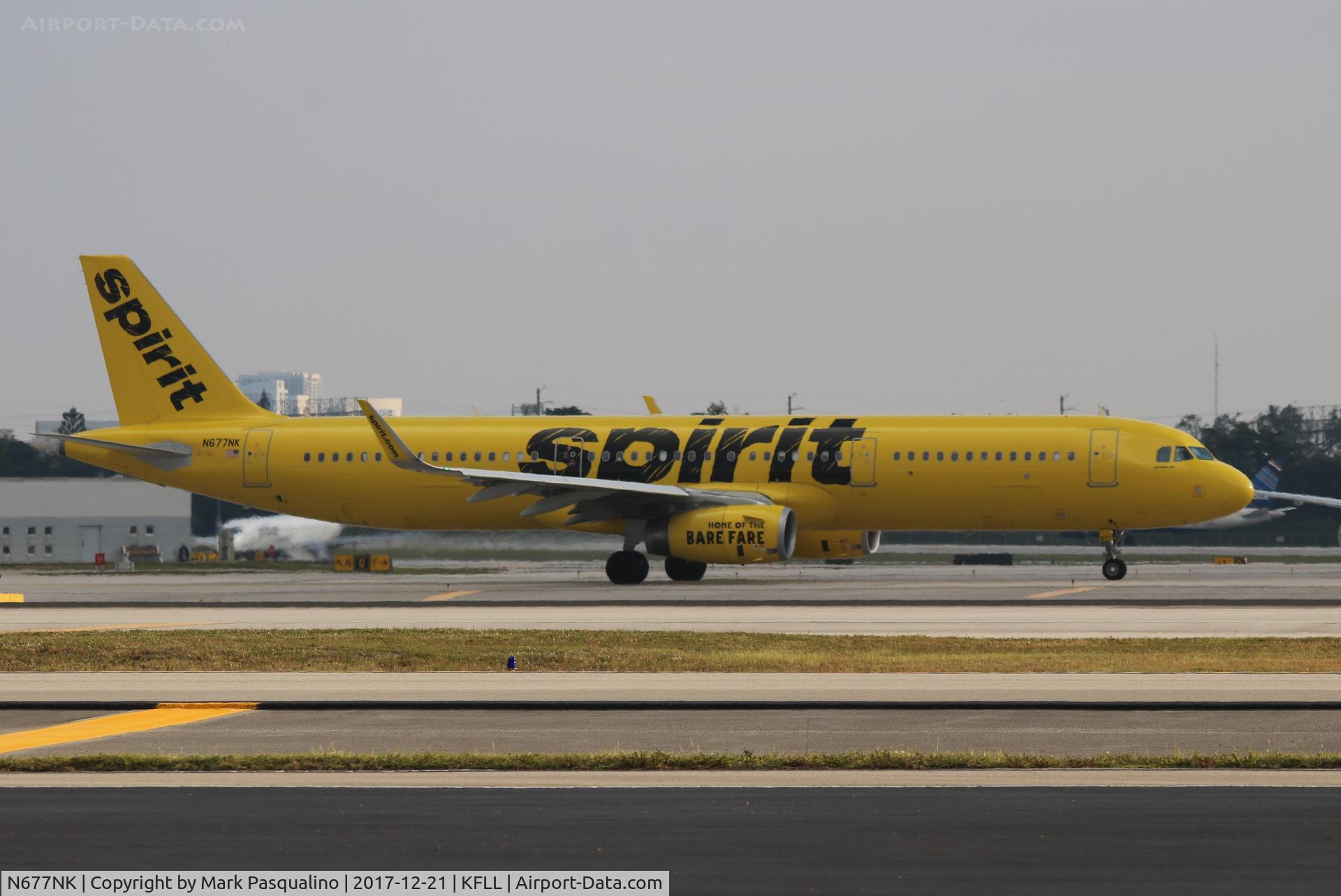 N677NK, 2017 Airbus A321-231 C/N 7690, Airbus A321