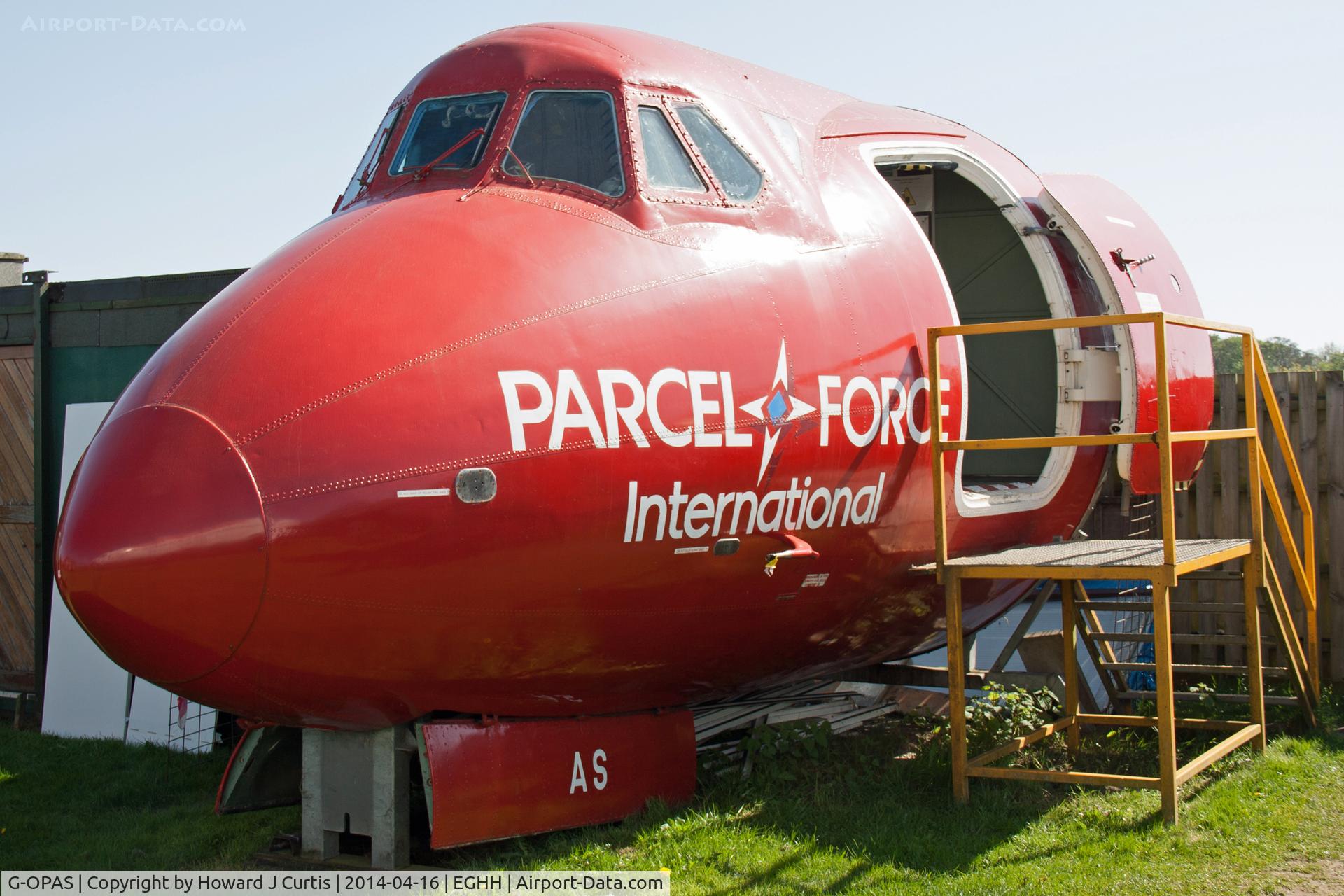G-OPAS, 1958 Vickers Viscount 806 C/N 263, On display at the Bournemouth Aviation Museum