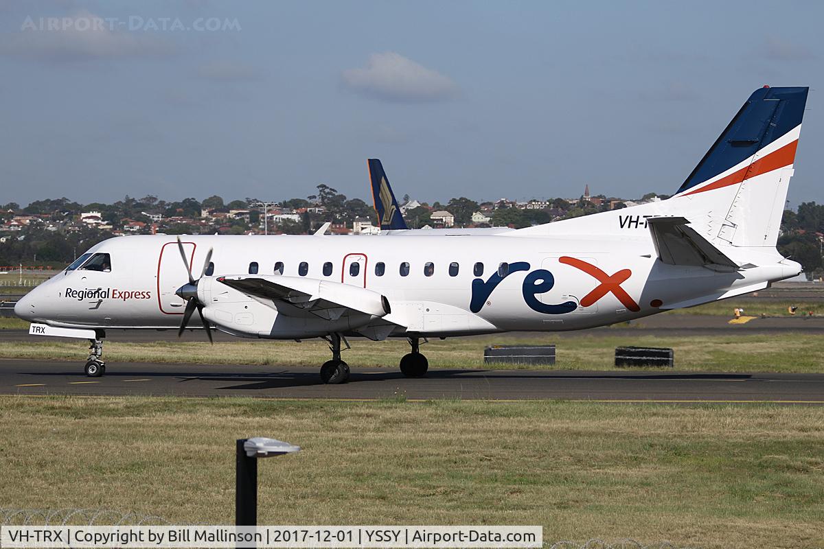 VH-TRX, 1992 Saab 340B C/N 340B-287, TAXIING
