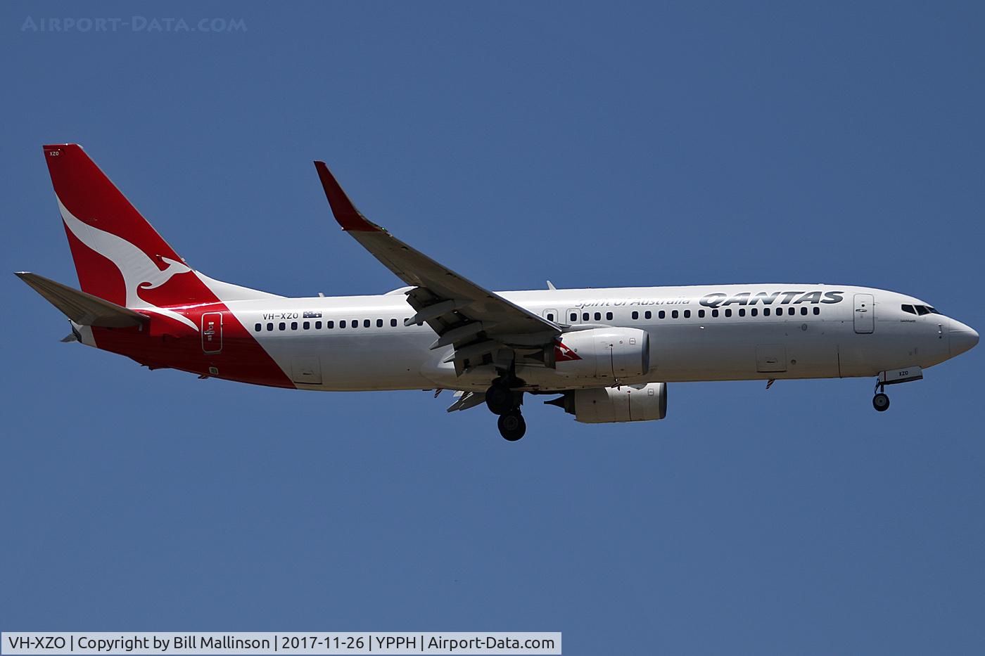 VH-XZO, 2014 Boeing 737-838 C/N 44576, finals