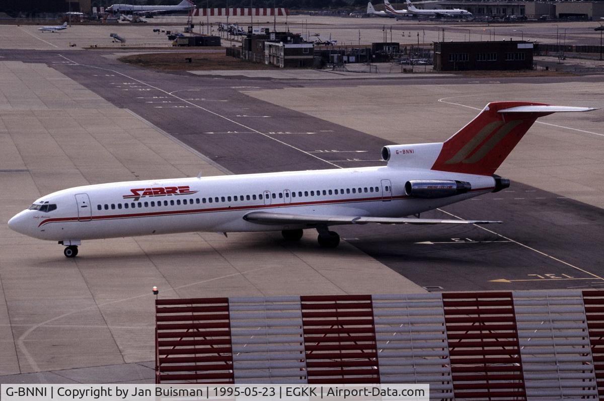 G-BNNI, 1974 Boeing 727-276 C/N 20950, Sabre, preserved Stilig, Arhus Denmark