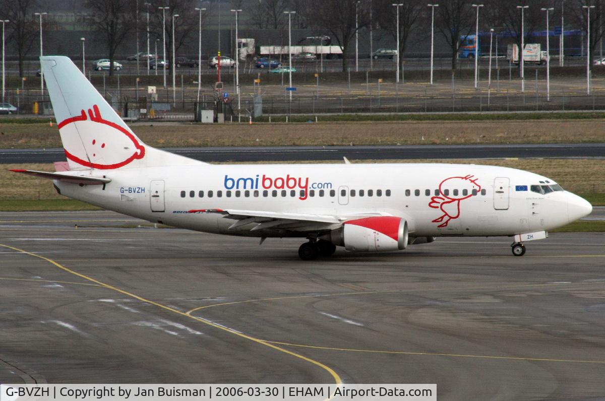 G-BVZH, 1991 Boeing 737-5Q8 C/N 25166, bmyBaby, broken up Lasham may 2015