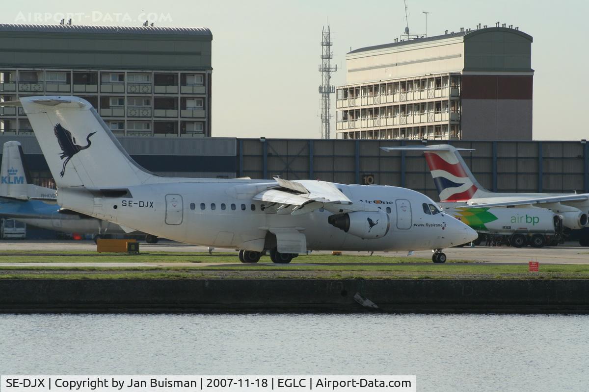 SE-DJX, 1993 British Aerospace Avro 146-RJ70 C/N E1223, AirOne operating for SAS