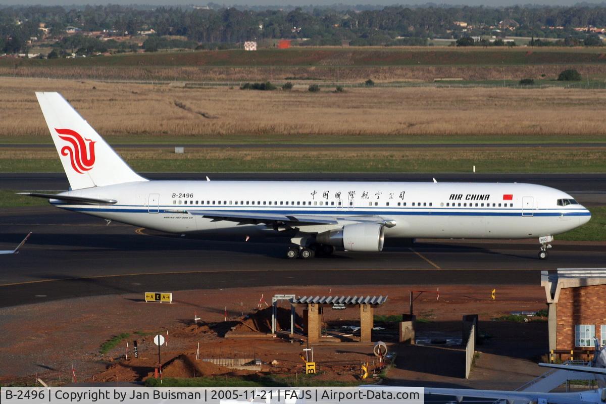 B-2496, 1999 Boeing 767-3Q8(ER) C/N 30301, Air China, current VP-BMC Ikar Airlines