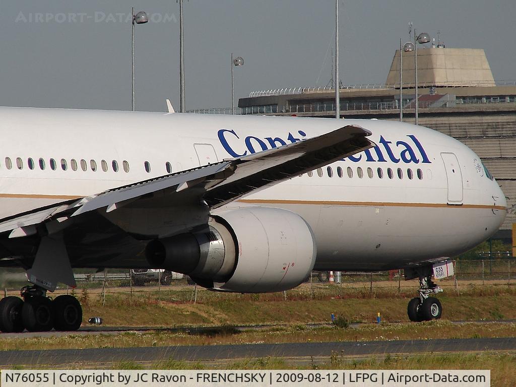 N76055, 2001 Boeing 767-424/ER C/N 29450, CONTINENTAL at CDG T1 now United Airlines