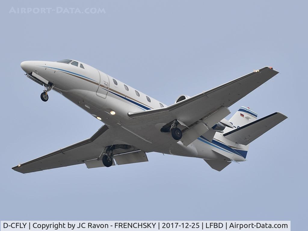 D-CFLY, 2009 Cessna 560 Citation XLS+ C/N 560-6014, Air Hamburg landing runway 23
